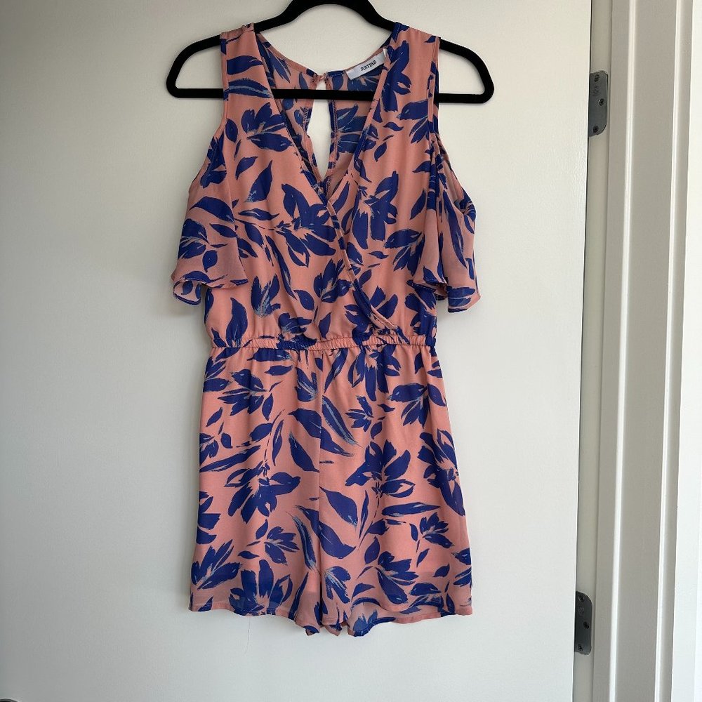 Pink/Blue Romper